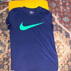 Navy blue Nike shirt